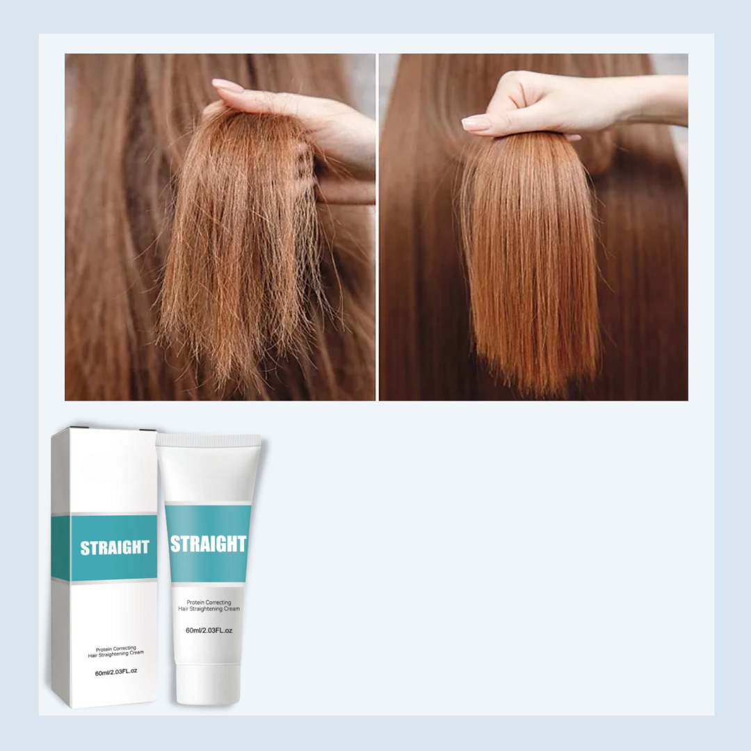 Straight SilkHair Creme | Transformeer Frizzy Krullen in Glad Haar Zonder Hitte