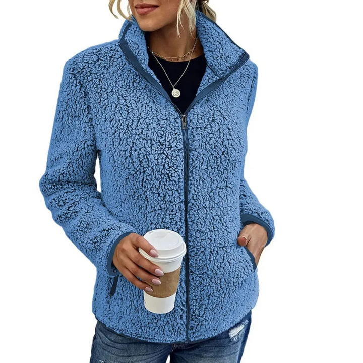 Silvia Fleece Vest | Super warm fleece vest met hoge kraag voor dames