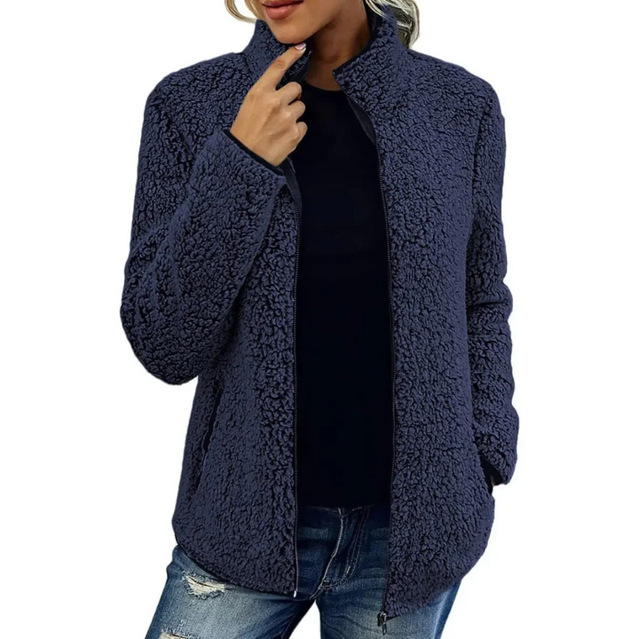 Silvia Fleece Vest | Super warm fleece vest met hoge kraag voor dames