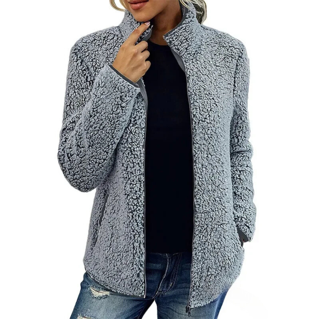 Silvia Fleece Vest | Super warm fleece vest met hoge kraag voor dames