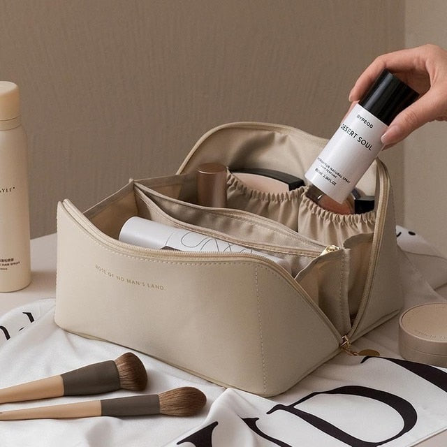 Ellis Cosmetica Organizer | Luxe Make-up Tas met Ruime Vakken voor Dames