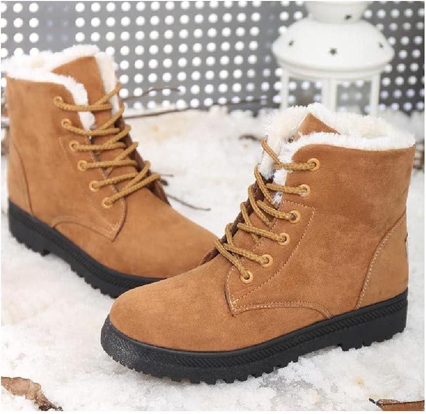 Sophie Snowboots | Antislip sneeuwlaarzen met veters voor dames