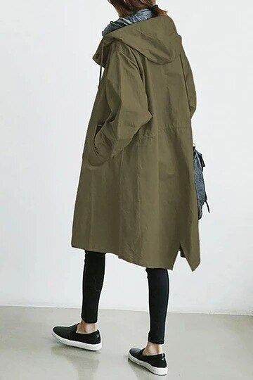 Lauren Trenchcoat | Modieuze lange tussen jas voor dames