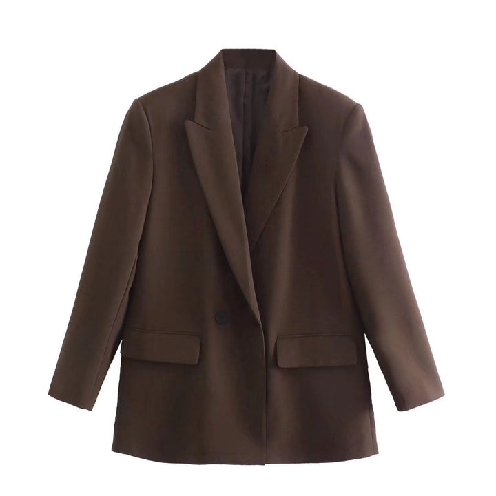 Ziza blazer | Comfortabele trendy lange blazer voor het najaar