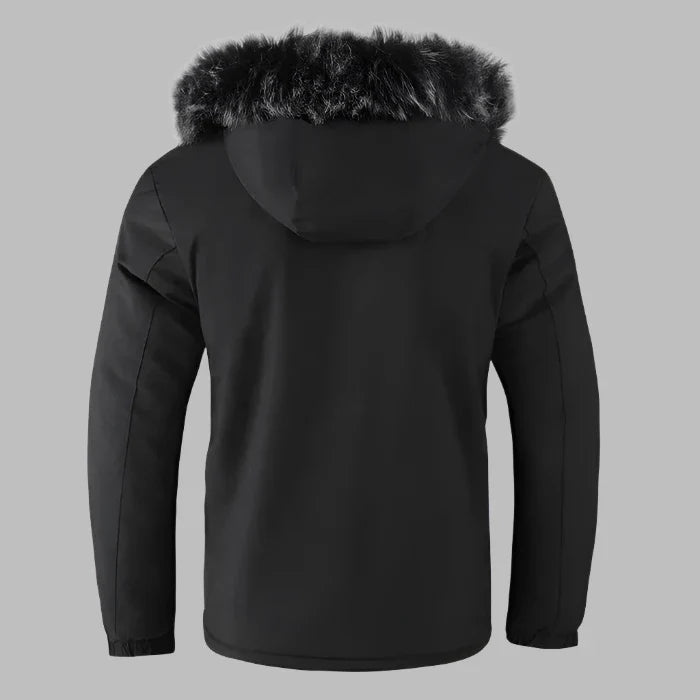 Frost Fur Parka | Warme heren winterjas met bontkraag