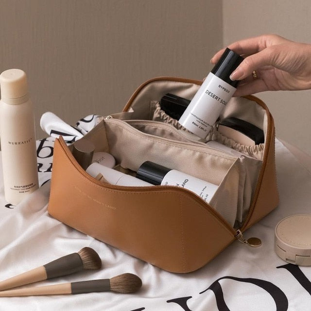 Ellis Cosmetica Organizer | Luxe Make-up Tas met Ruime Vakken voor Dames