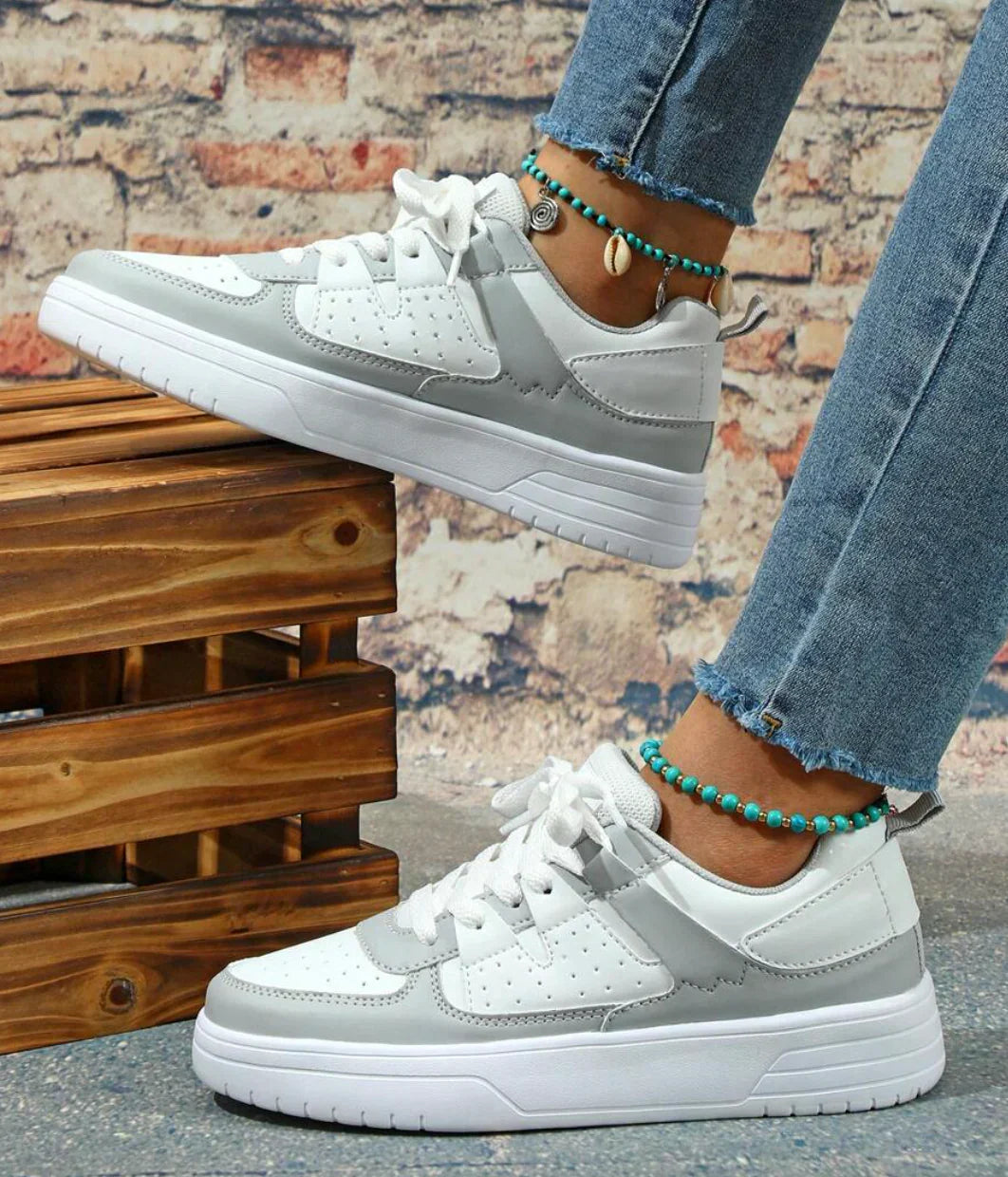 Clara Air Sneakers | Trendy en comfortabele sneakers voor dames met hoge zolen