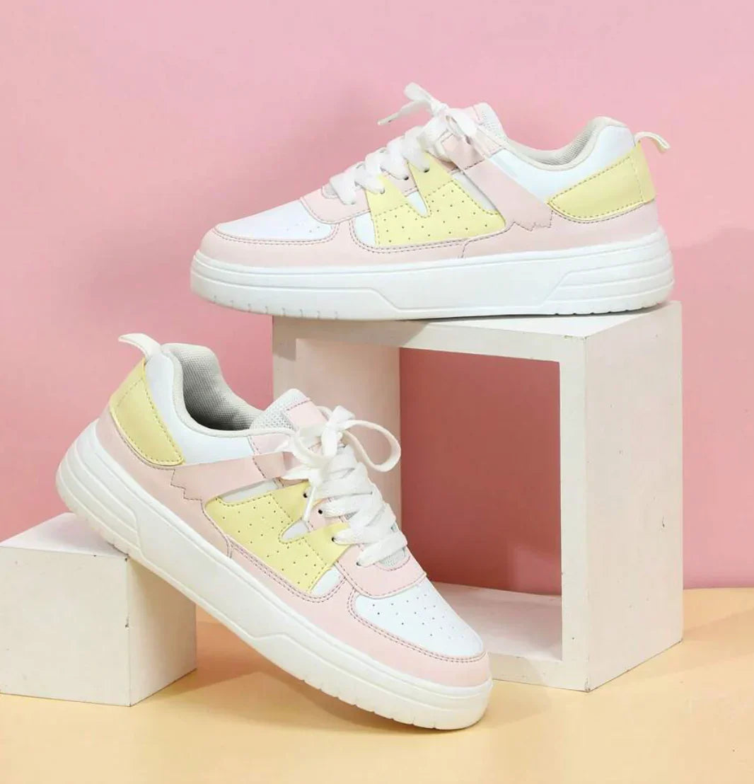 Clara Air Sneakers | Trendy en comfortabele sneakers voor dames met hoge zolen