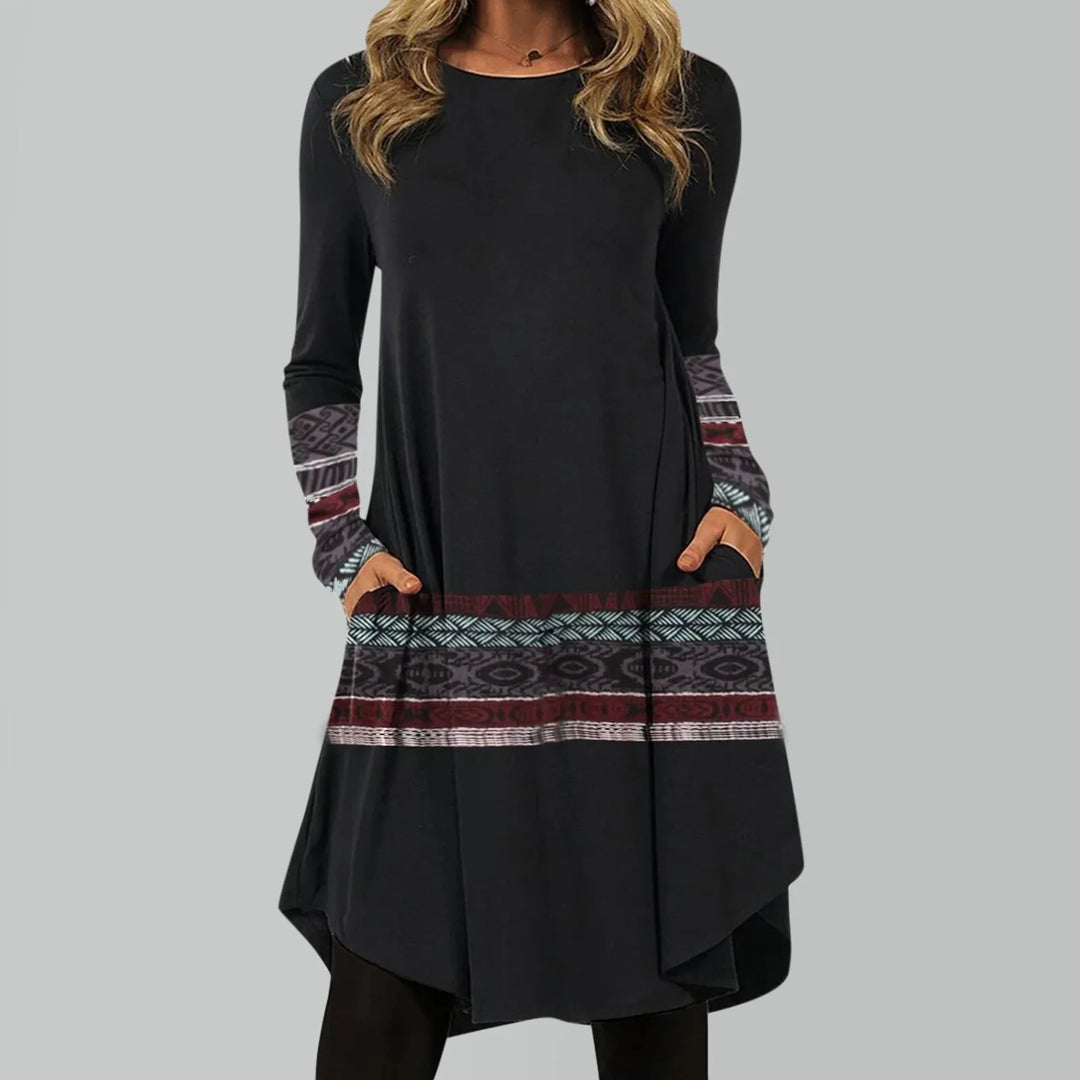 Casual nordic tuniek voor dames