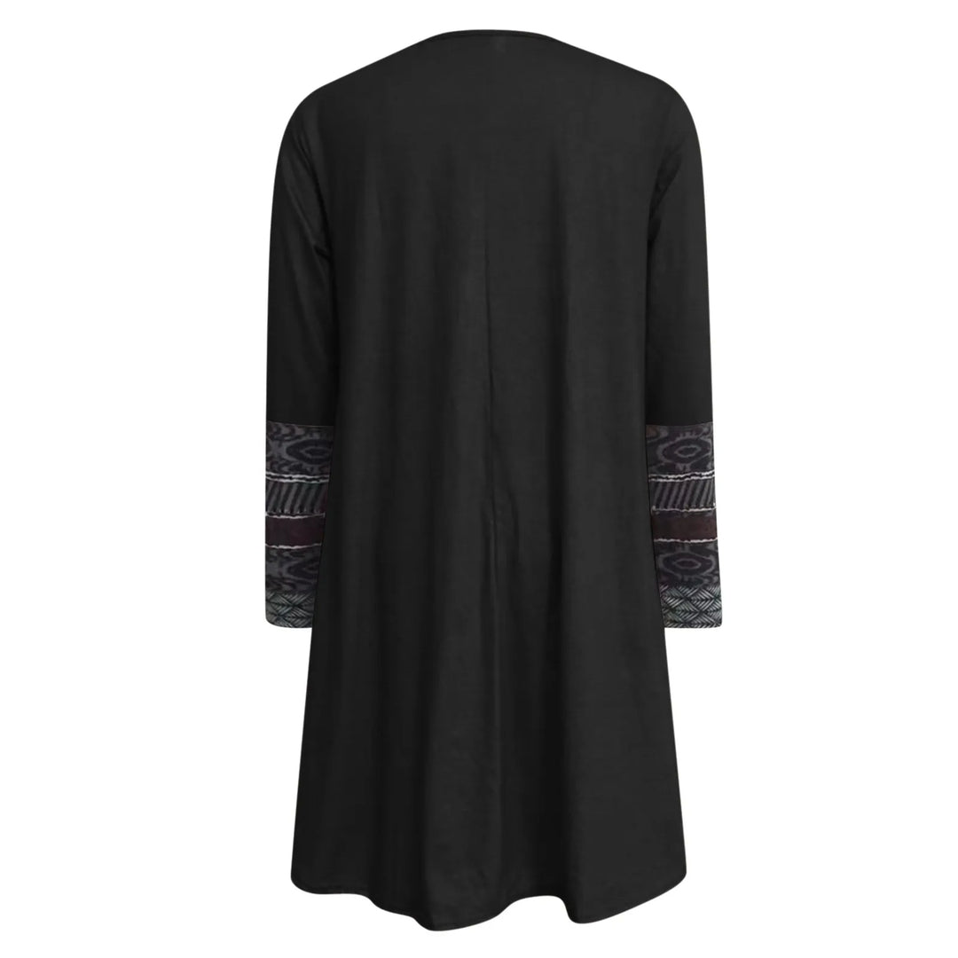 Achterkant Casual nordic tuniek voor dames