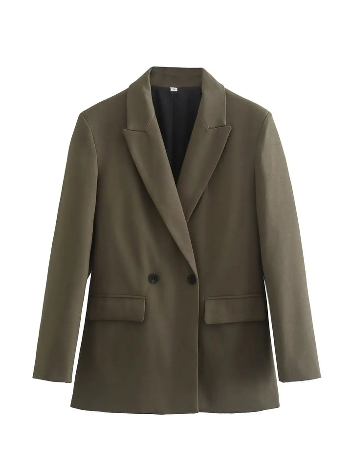 PrimoDossa Blazer | Moderne treny oversized lange blazer voor dames