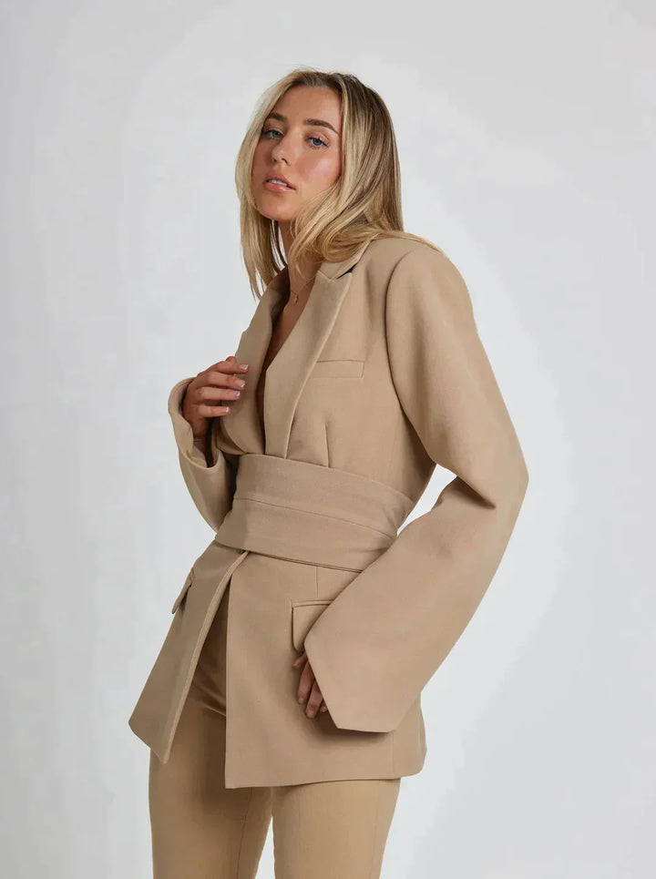 Stella Marie Blazer | Moderne treny oversized lange blazer voor dames