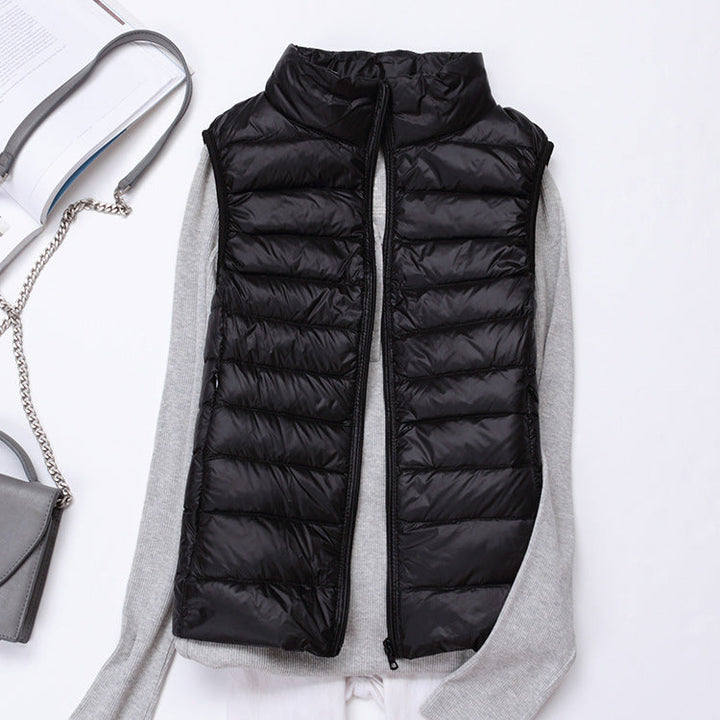 Saint Cantelle Bodywarmer | Warm lichtgewicht donzen mouwloos vest