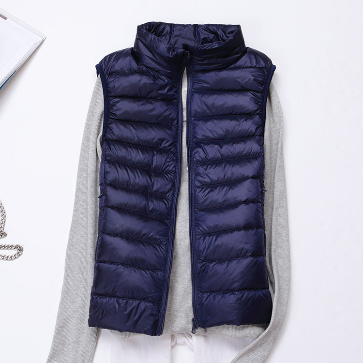 Saint Cantelle Bodywarmer | Warm lichtgewicht donzen mouwloos vest