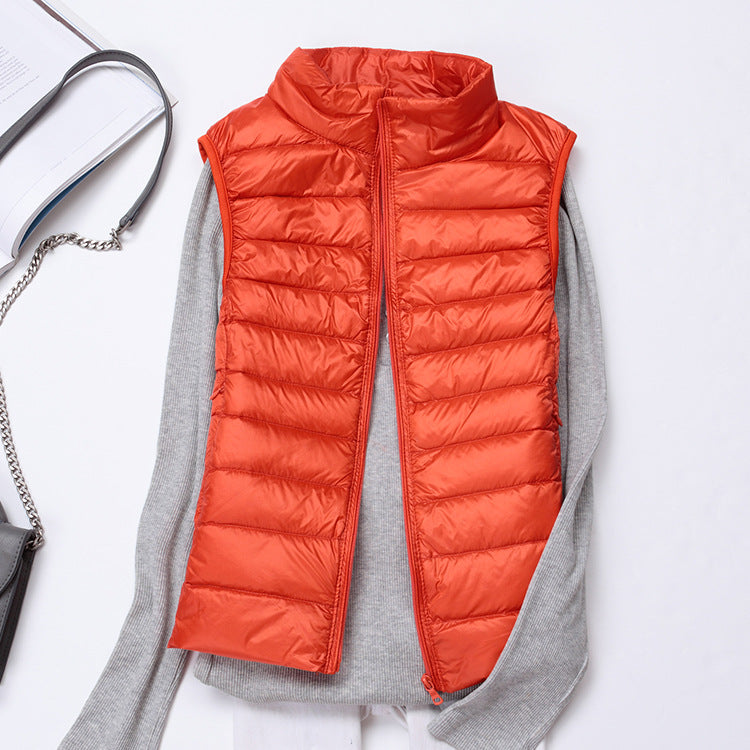 Saint Cantelle Bodywarmer | Warm lichtgewicht donzen mouwloos vest