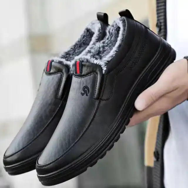 Mark Schoenen | Waterdichte heren schoenen met warme wollen voering voor comfort