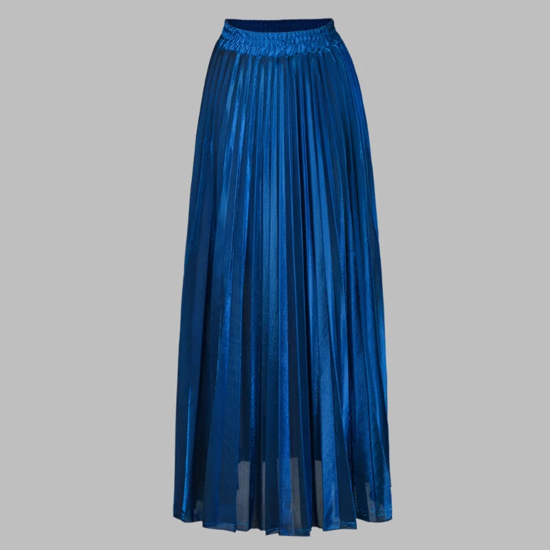 Emily Rok | Moderne geplooide maxi rok voor vrouwen