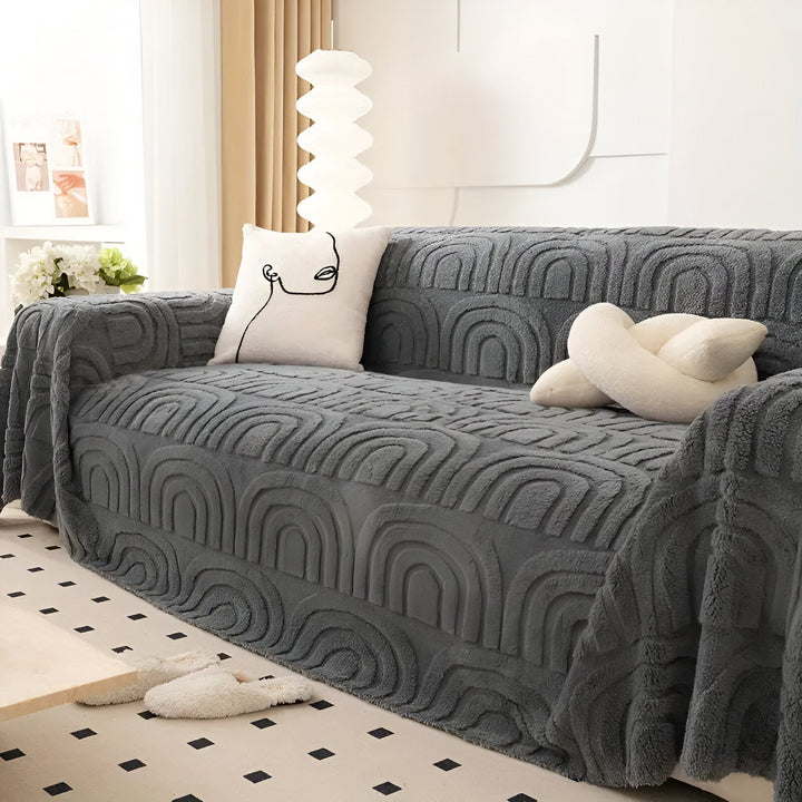 Hudsons SofaCover | Vlek- en Slijtvast, 360° Bankhoes voor Perfecte Bescherming