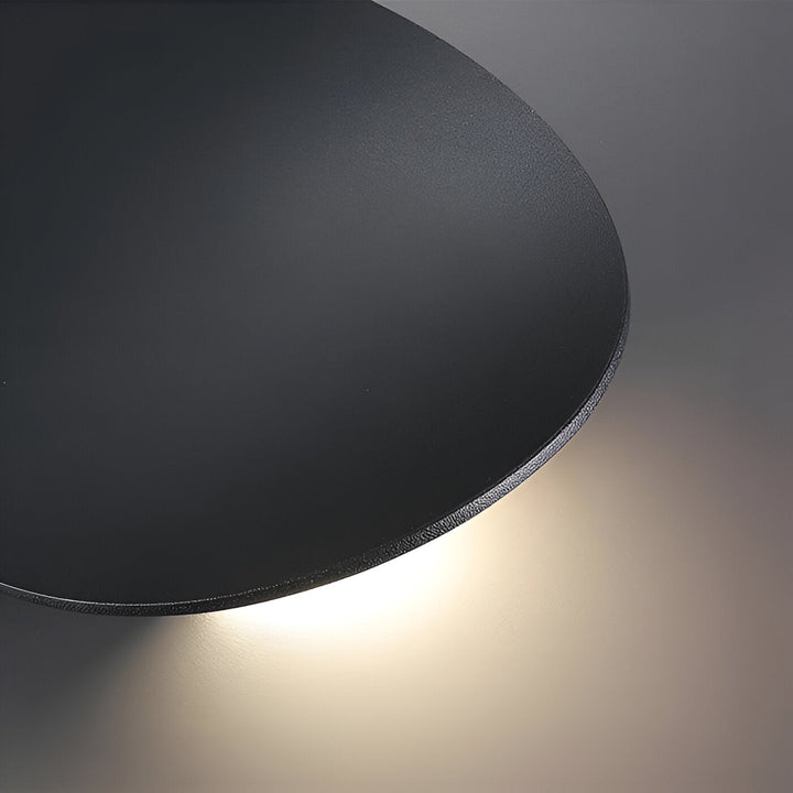 Oval Modern Wandlamp | Moderne Minimalistisch LED Aluminium Wandlamp