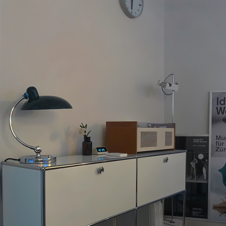 VintageLux Tafellamp | IJzeren Verstelbare Koepel Bureau Lamp