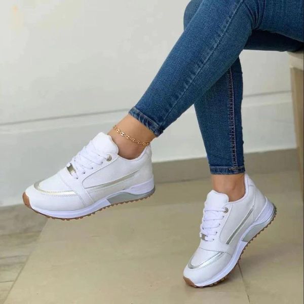 Nina Sport Sneakers | Elegante en comfortabele alledaagse damessneakers met veters