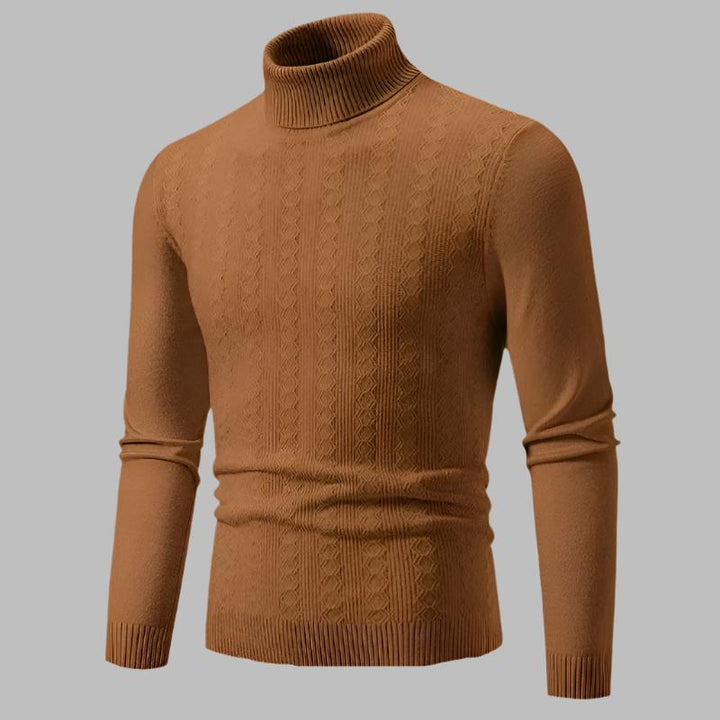 Brent Trui | Traditionele Heren Kabeltrui Sweater