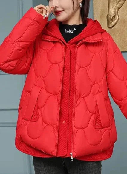 Carmen Puffer Jas | Trendy puffer jas voor dames met capuchon