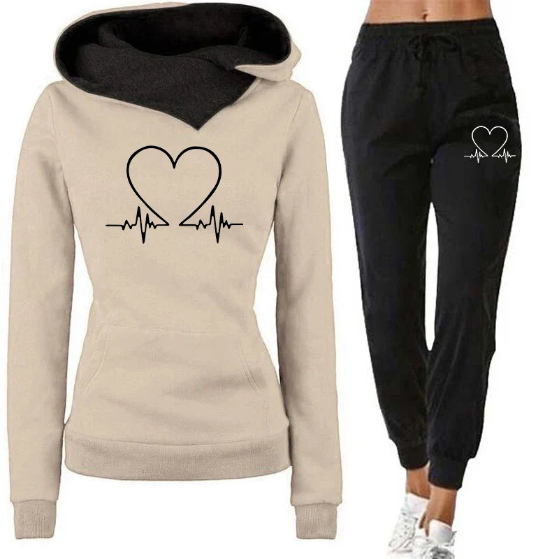 Heartz Joggingpak | Comfortabel trendy trainingspak voor dames