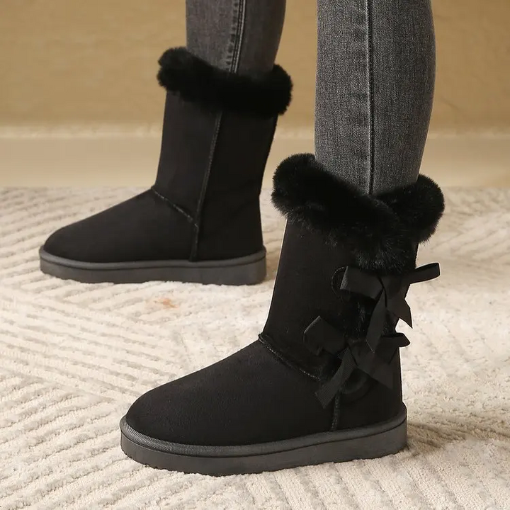 Celine Snowboots | Trendy fleece gevoerde winterlaarzen voor dames