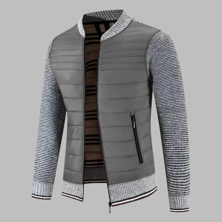 Arno Hybrid Vest | Gebreid Heren Vest voor Actieve Dagen