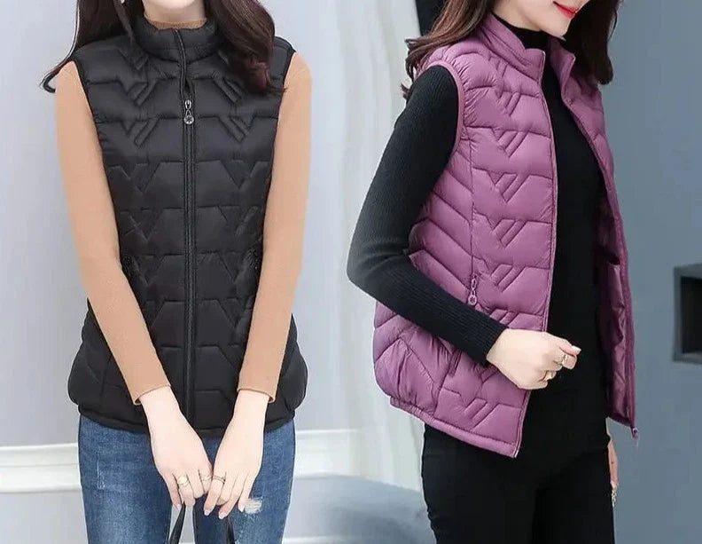 Clara Bodywarmer | Ultra lichte dons bodywarmer voor dames