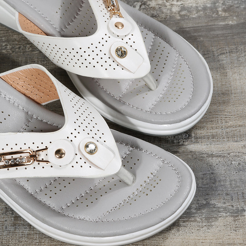 Amanda teenslippers | Moderne zomer strand teenslippers