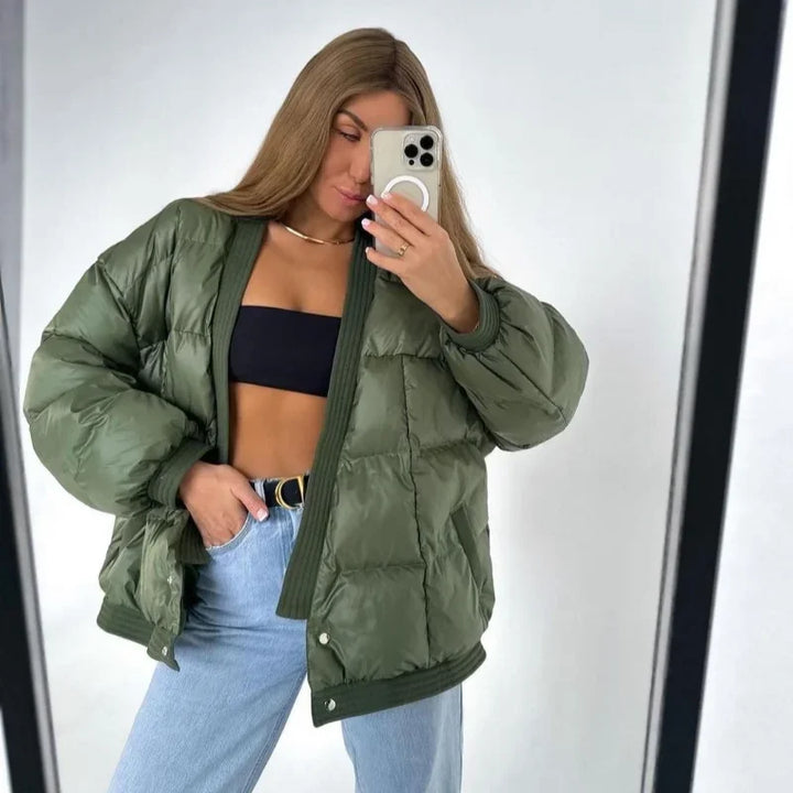 Nikki Puffer | Oversized padded puffer voor dames