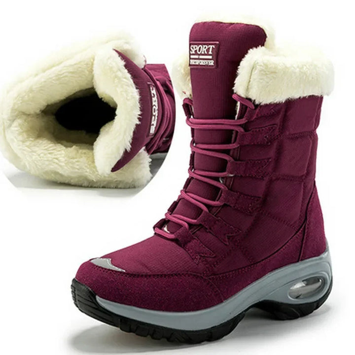 Luna Snowboots | Trendy Comfortabele Fleece gevoerde winter laarzen voor dames