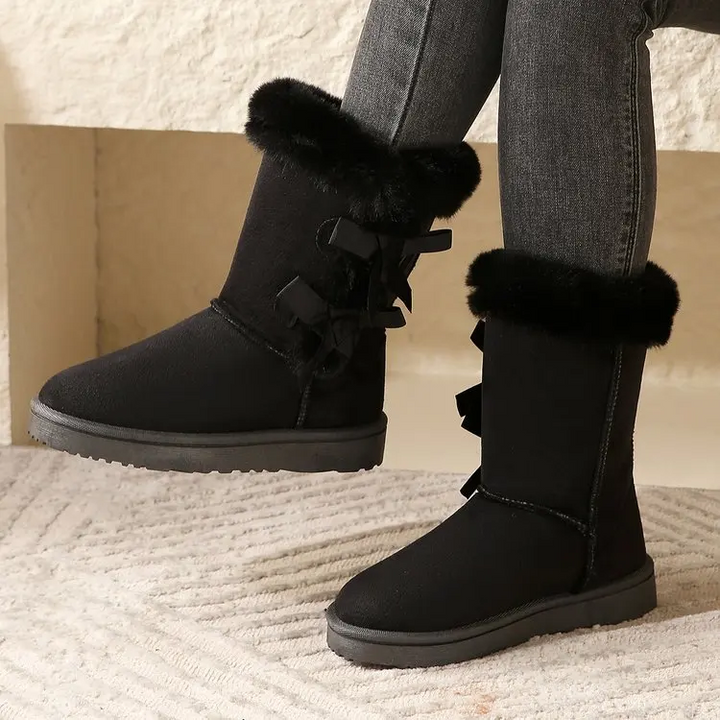 Celine Snowboots | Trendy fleece gevoerde winterlaarzen voor dames