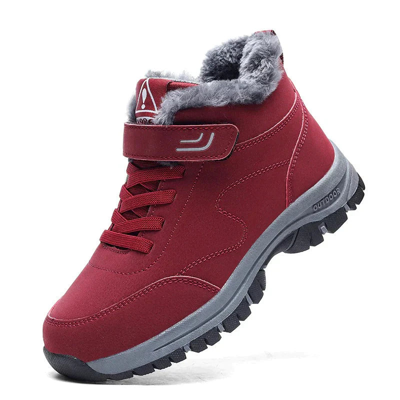 Stella Marie Snowboots | Ergonomische laars met klittenband en royale teen- en hielzone voor dames