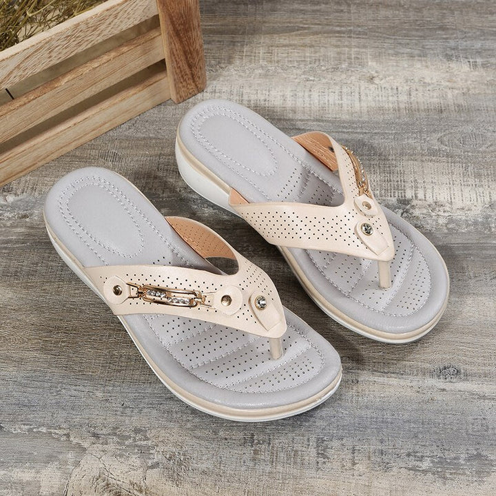 Amanda teenslippers | Moderne zomer strand teenslippers