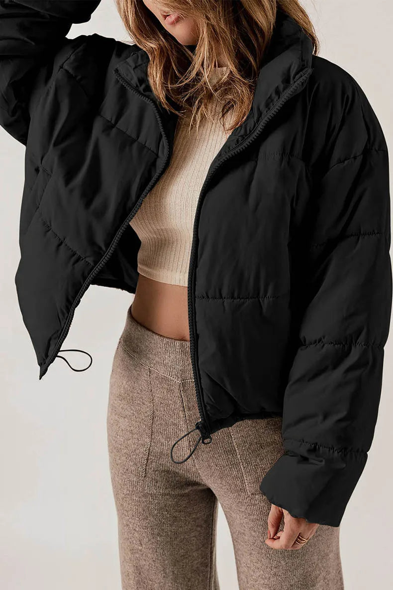 Alayá Puffer | Moderne korte winterjas voor dames