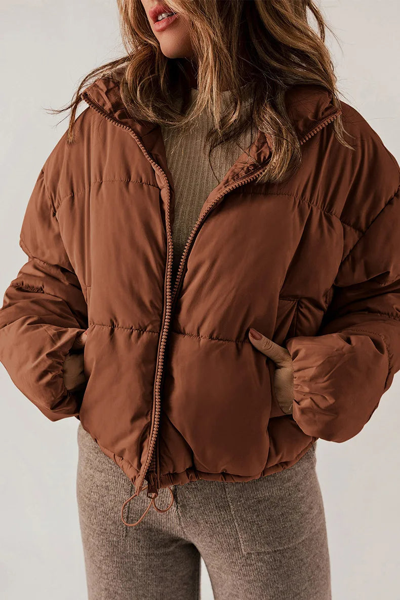 Alayá Puffer | Moderne korte winterjas voor dames