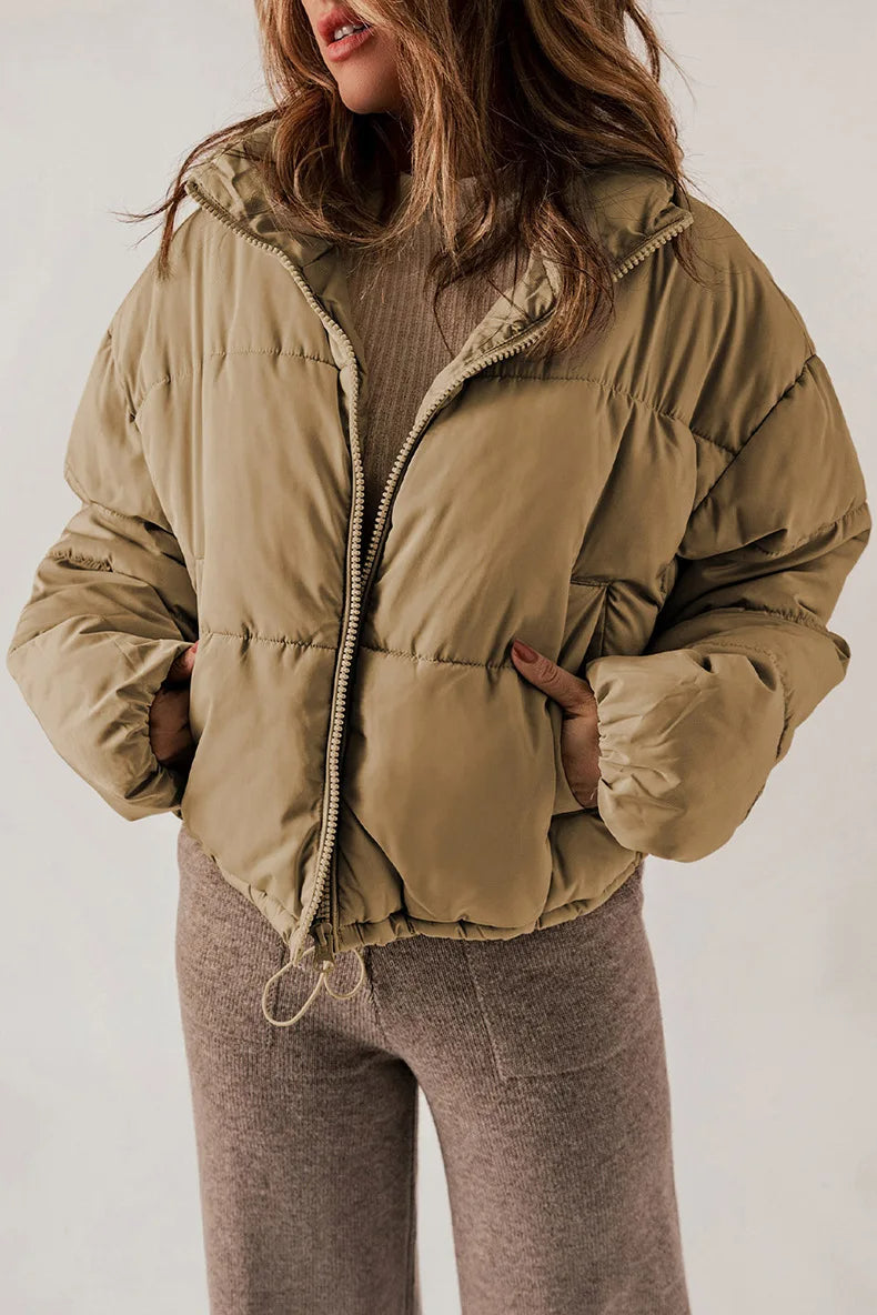 Alayá Puffer | Moderne korte winterjas voor dames