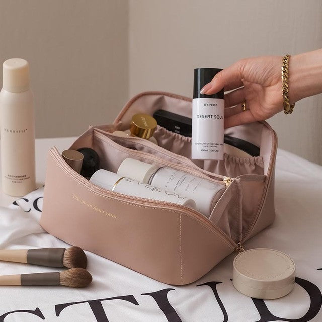 Ellis Cosmetica Organizer | Luxe Make-up Tas met Ruime Vakken voor Dames