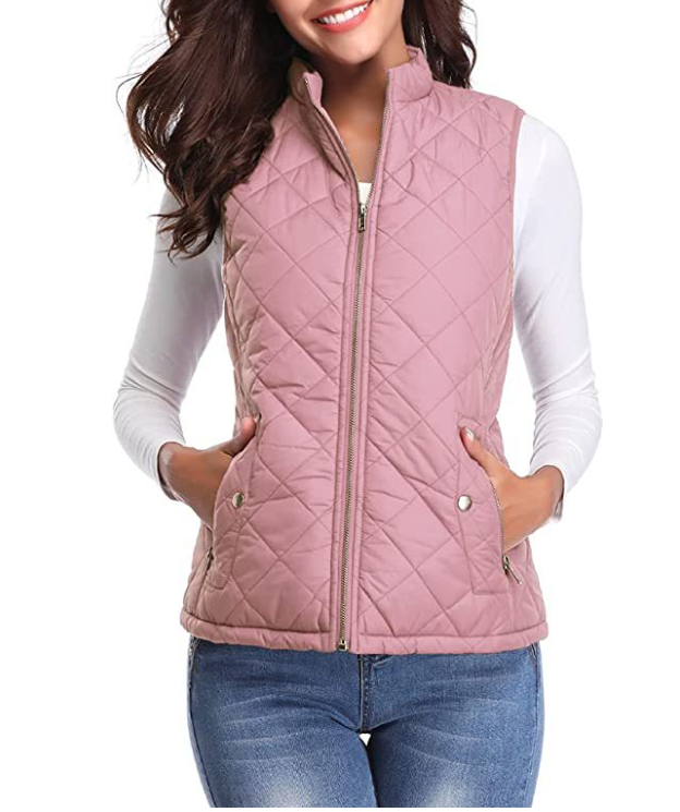 Loewa Bodywarmer | Stijlvol licht gewatteerde bodywarmer met ritssluiting voor dames