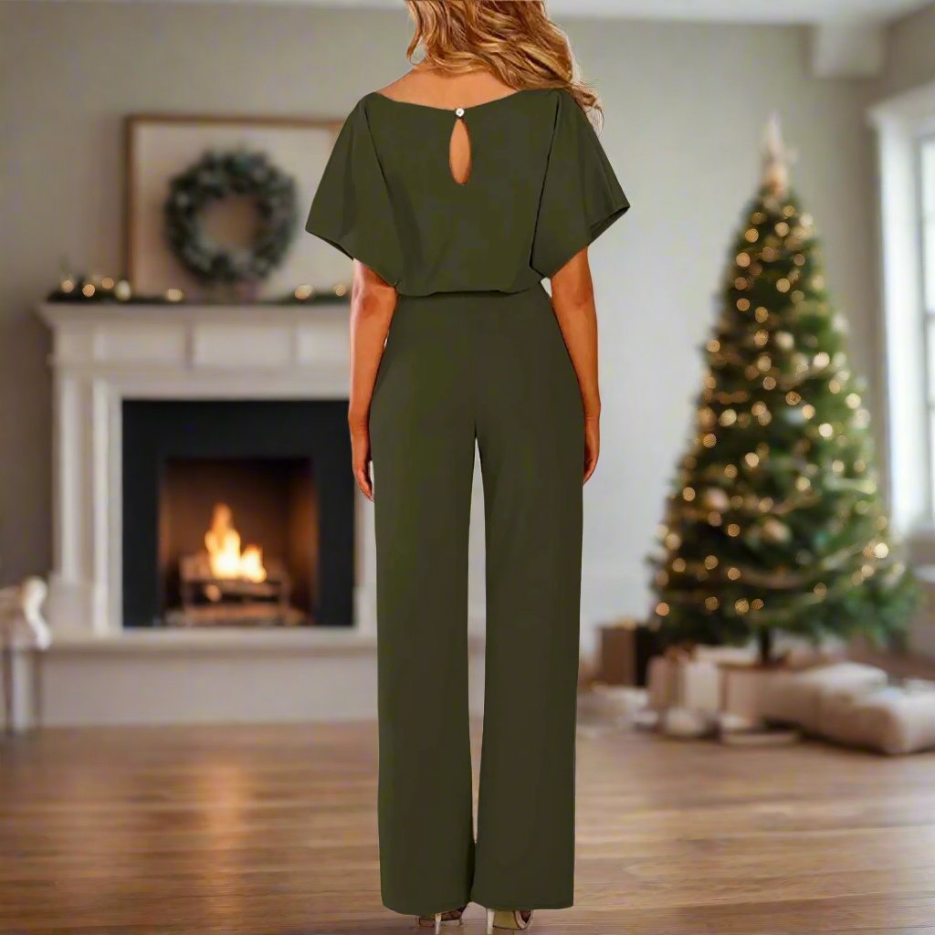 Kerst Jumpsuit | Stijlvolle feestelijke outfit voor de feestdagen